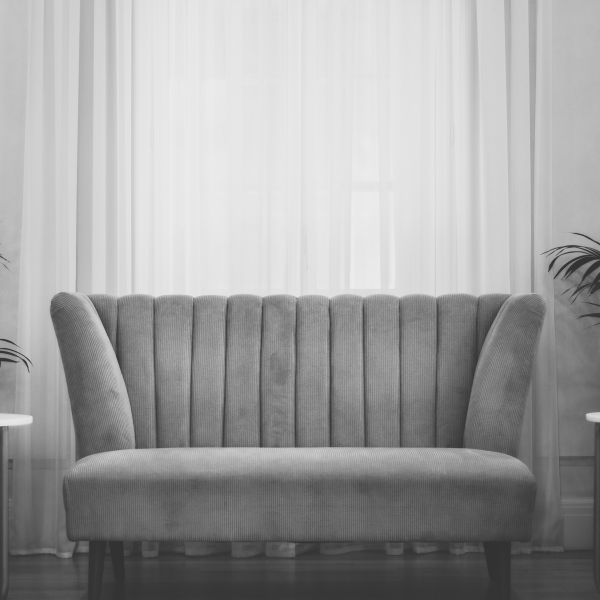 Gray Loveseat Sofa