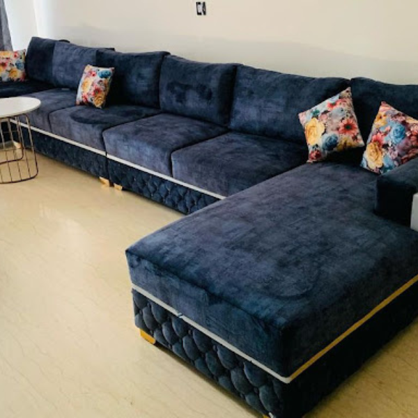 Blue Sectional Sofa