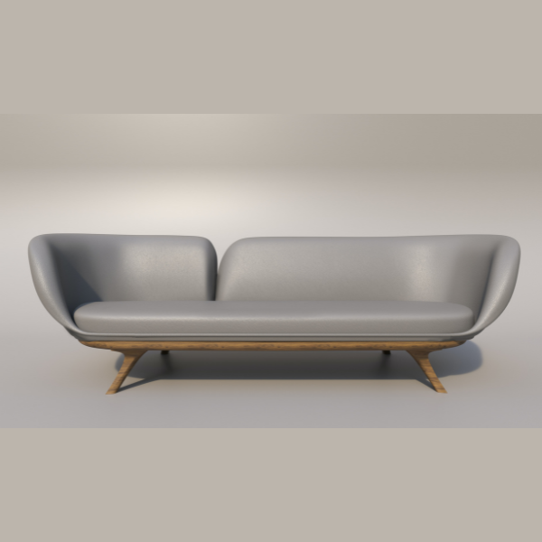 Dark Gray Modular Sofa